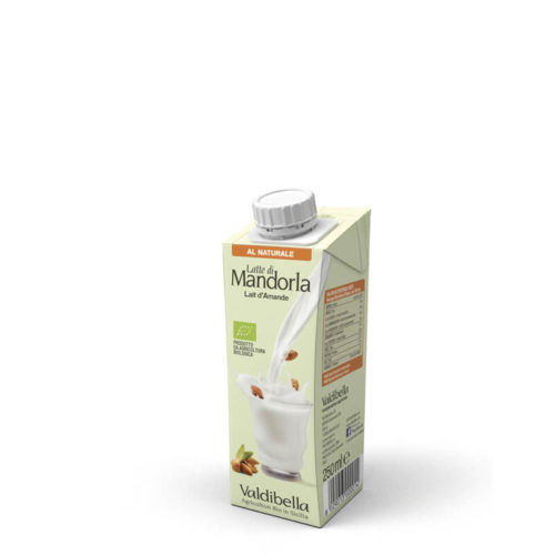 Conf. da 10 latte di mandorla al naturale (250ml)