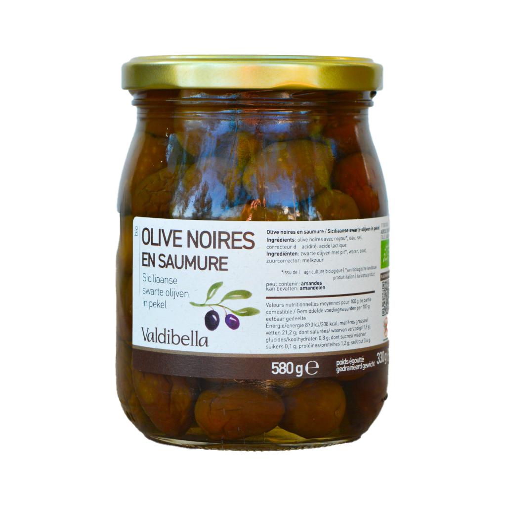 Olive Noires en Saumure