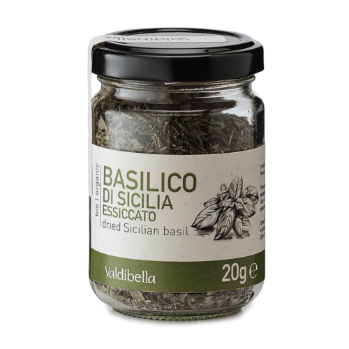 Basilico di Sicilia essiccato