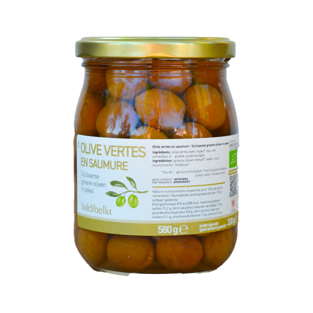 Olive Vertes en saumure